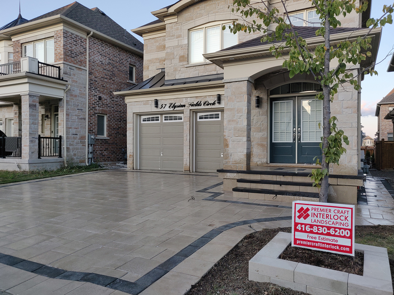 driveway interlocking