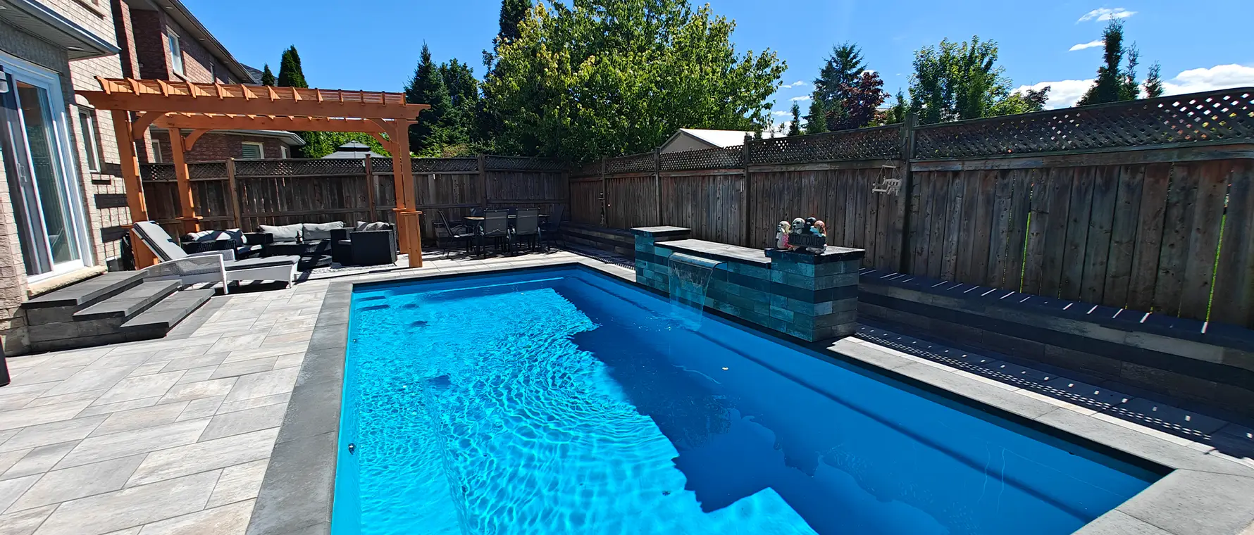 Detailed interlock step construction by professional interlocking brick contractors in Brampton Ontario